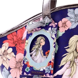 Geanta cumparaturi Mirabelle Midnight Garden