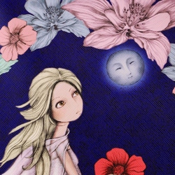 Geanta cumparaturi Mirabelle Midnight Garden