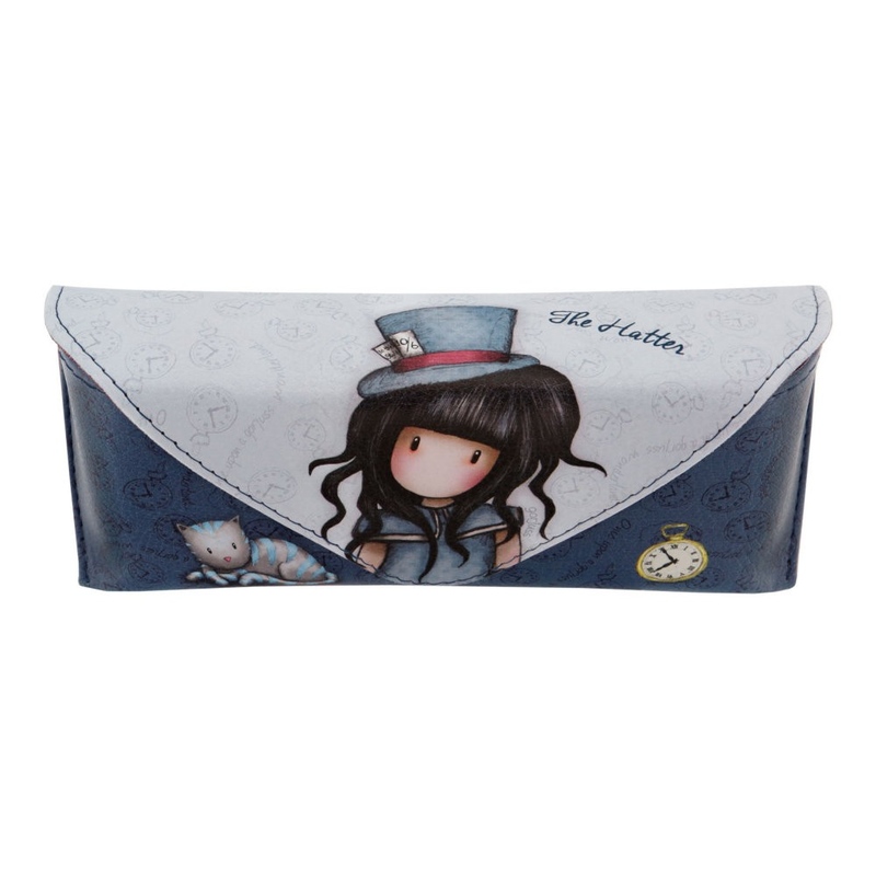 Etui ochelari cu buton magnetic Gorjuss The Hatter