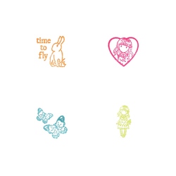 Set Stampile Gorjuss Time to Fly