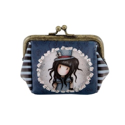 Portofel cu clips Gorjuss The Hatter