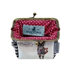 Portofel cu clips Gorjuss The Hatter