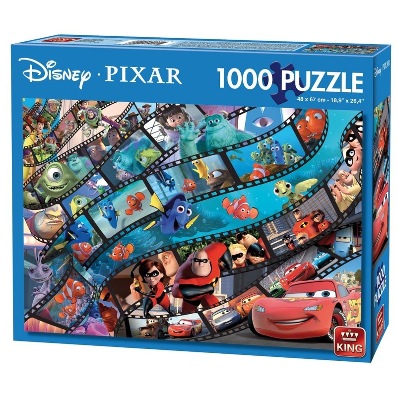 Puzzle 1000 piese Pixar movie