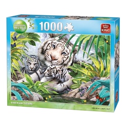 Puzzle 1000 piese Tigru Siberian
