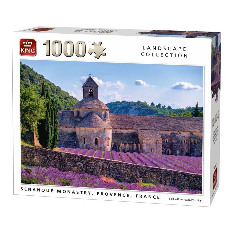 Puzzle 1000 piese Senanque Monastry, Provence, France