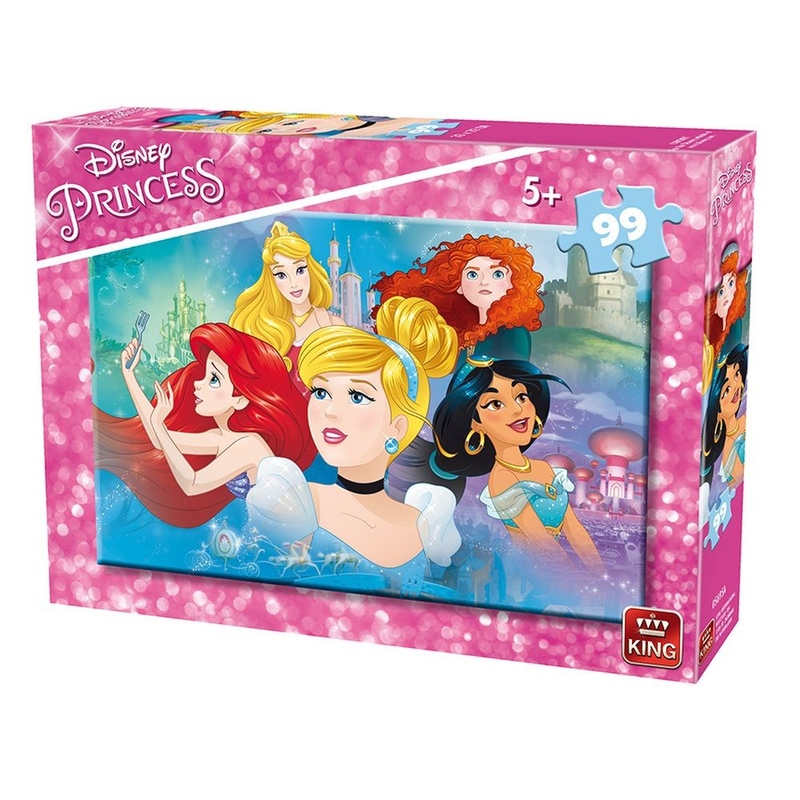Puzzle 99 piese Princesses