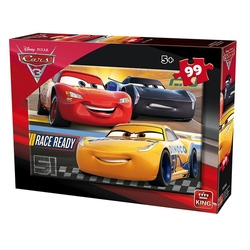 Puzzle 99 piese Cars 3
