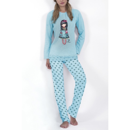 Gorjuss Pijama dama lunga-Pretty as a picture