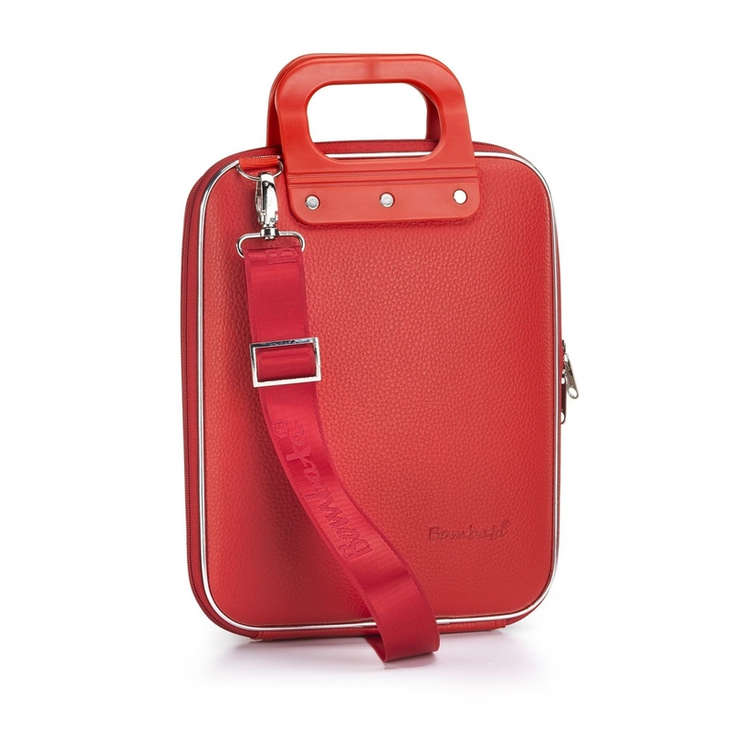 Geanta tableta business lux-Bombata-Rosu