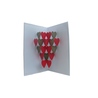 Felicitare 3D ORIGAMI - Xmas hearts.
Felicitare 3D tip Origami – Inimi de Craciun. Pentru cele mai dragi persoane.