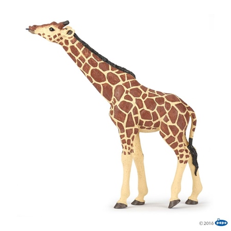 Figurina Papo-Girafa cu cap ridicat 