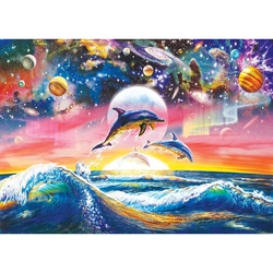 Puzzle 500 piese - UNIVERSAL DOLPHINS
