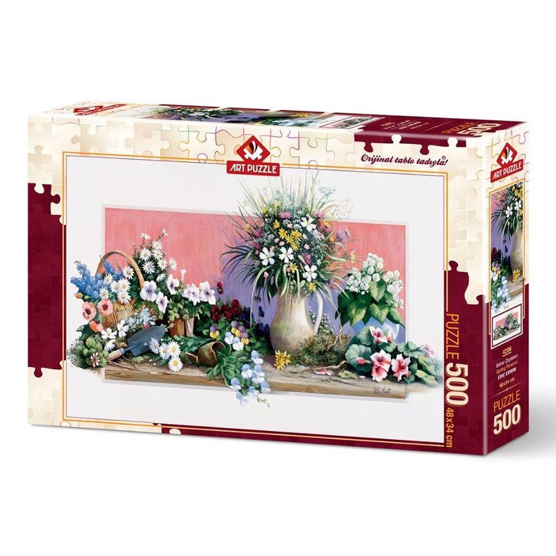 Puzzle 500 piese - SPRING FLOWERS