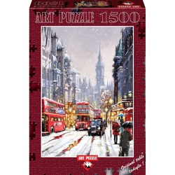 Puzzle 1500 piese - WHITEHALL IN SNOW