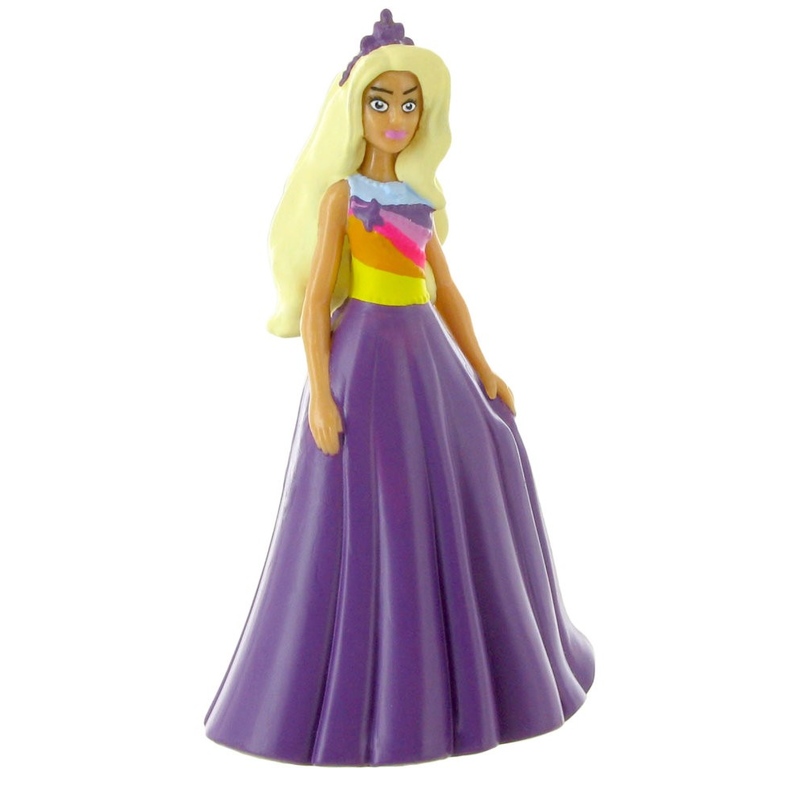 Figurina-Barbie-Barbie Fantasy Purple Dress
