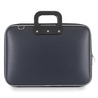 Geanta lux business laptop 15 in Clasic vinil Bombata-Bleumarin
