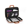 Geanta lux business laptop 15.6 in Clasic nylon Bombata-Gri 