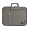 Geanta lux business laptop 15.6 in Bombata Gabardina Grej