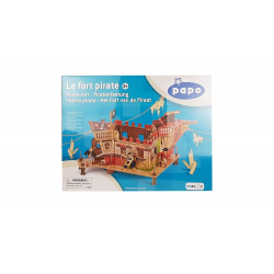 Puzzle 3D Papo - Corabie Pirati