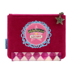 Portofel mic Gorjuss Circus Moon Buttons