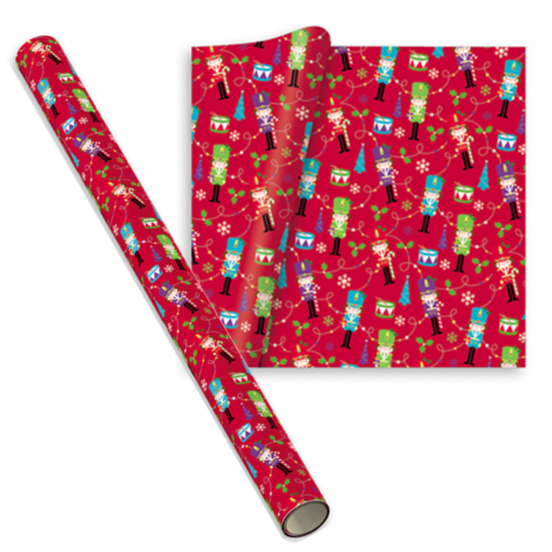 Hartie de impachetat bucuria sarbatorilor 5 m