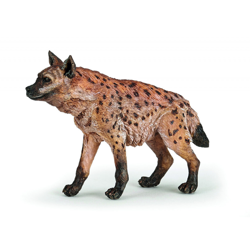 Figurina Papo-Hiena o reproducere la scala a hienei.