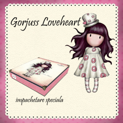 Pijama dama Gorjuss Love Heart template