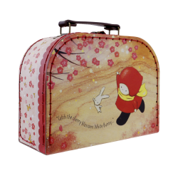 Cutie depozitare tip valiza mica Poppi Loves Sakura