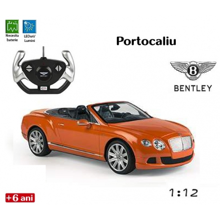 masina cu radiocomanda Bentley Continental GT cadoul potrivit pentru baieti energici si activi