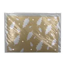 Felicitare 3D ORIGAMI - Three trees(gold/silver)