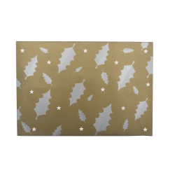 Felicitare 3D ORIGAMI - Three trees(gold/silver)