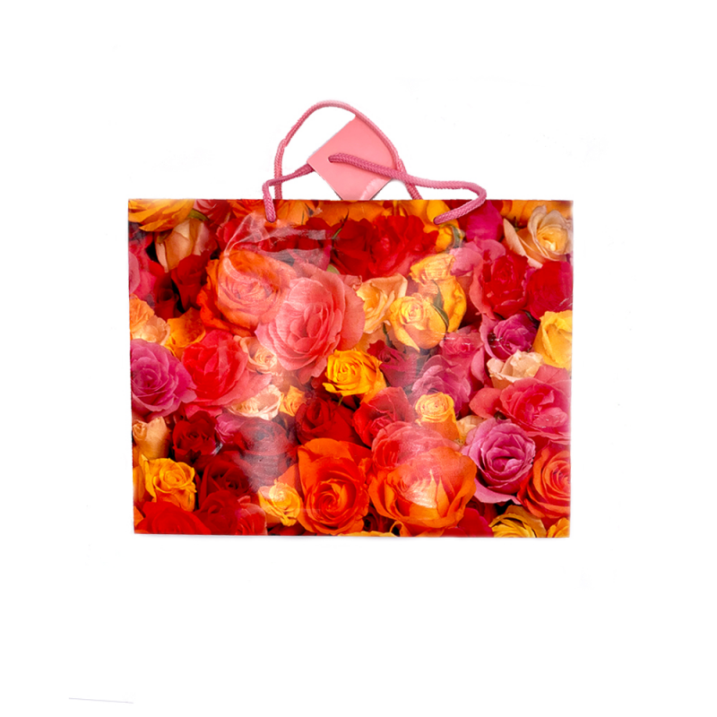 Punga pentru cadou cu trandafiri