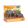 Set figurine Papo Cutie animale salbatice (elefant hipopotam hipopotam pui)