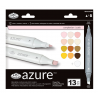 Set 13 markere Azure Dual Culori naturale portret