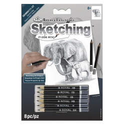 schita (crochiu) icreion incepatori Elefant