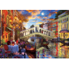 Puzzle 1500 piese Rialto Bridge Venice pentru intreaga familie