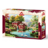 Puzzle 1000 piese The Old Red Mill importator unic Jad Flamande