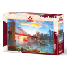 Puzzle 1000 piese - Sunset On New York