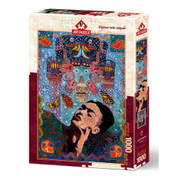 Puzzle 1000 piese Frida-Alfredo Arreguin importator unic Jad Flamande