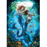 Puzzle 500 piese - The Mermaids-Nadia Strelkina frumuseti marine