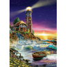 Puzzle 500 piese - Sunset By The Lighthouse-Adrian Chesterman pentru toata familia