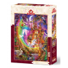 Puzzle 500 piese - Rainbow Castle-Ciro Marchetti importator unic Jad Flamande