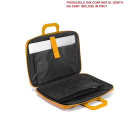 Geanta lux business laptop 15,6 Bombata Evolution-Alb interior