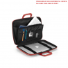 Geanta lux business laptop 17 Bombata Maxi Classic-Coral interior