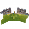 Felicitare dinamica 3D Swing Cards - Fotbal perspectiva