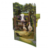 Felicitare 3D Swing Cards - Zona rurala elemente mobile