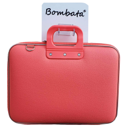 Geanta lux business laptop 17 Bombata Maxi Classic-Coral