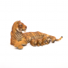Figurina Papo Tigru cu 3 pui importator