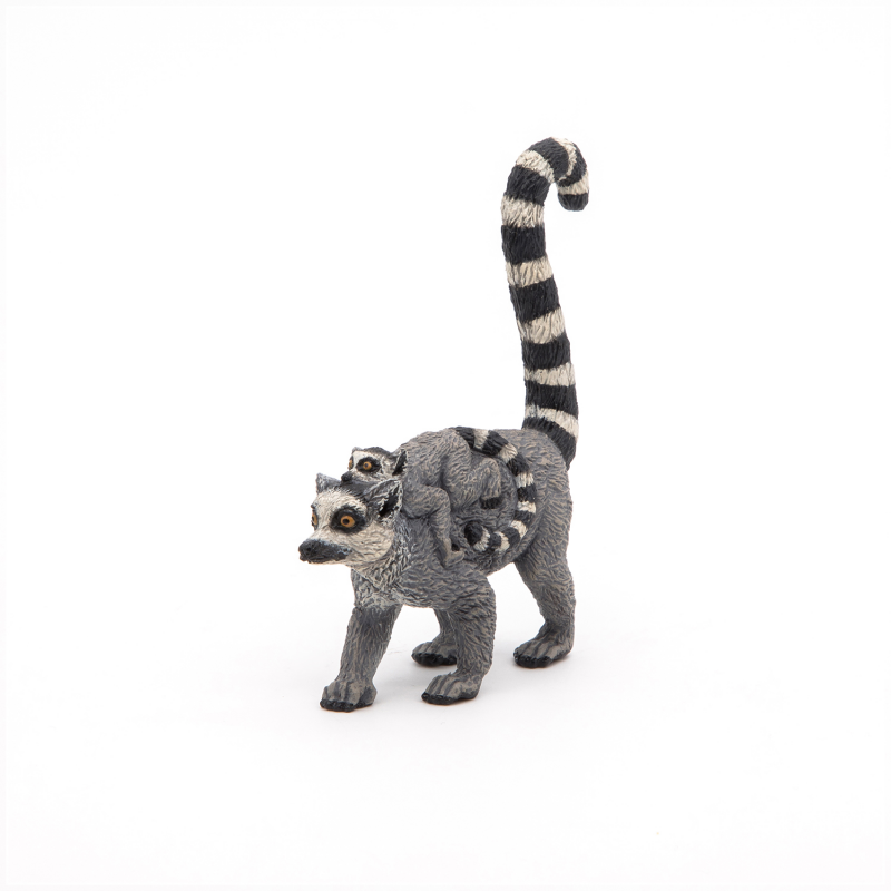 Lemur cu pui - Figurina Papo