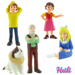 Set figurine Heidi